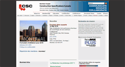 Desktop Screenshot of montreal.csc-dcc.ca