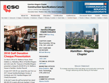 Tablet Screenshot of hamilton-niagara.csc-dcc.ca